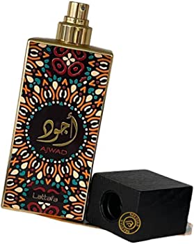 Lattafa Ajwad EDP Spray | Captivating Unisex Fragrance | 2.0 Ounce - arabian-perfumes Lattafa Ajwad EDP Spray | Captivating Unisex Fragrance | 2.0 Ounce - arabian-perfumes