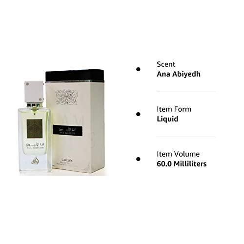 Lattafa Ana Abiyedh Eau de Parfum Spray | Oriental & Woody Fragrance - arabian-perfumes Lattafa Ana Abiyedh Eau de Parfum Spray | Oriental & Woody Fragrance - arabian-perfumes
