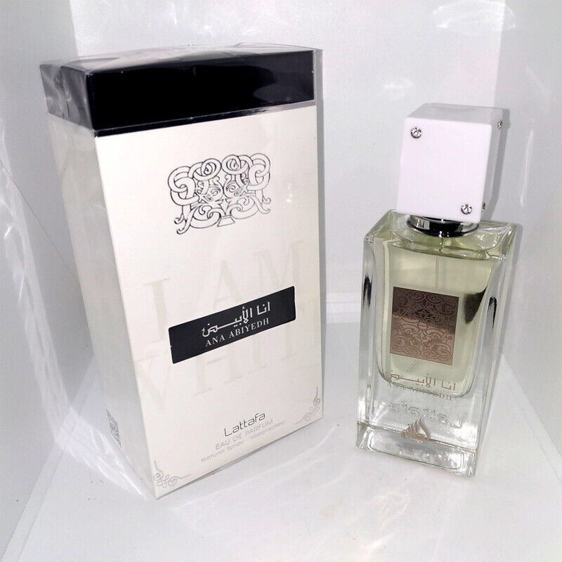 Lattafa Ana Abiyedh Eau de Parfum Spray | Oriental & Woody Fragrance - arabian-perfumes Lattafa Ana Abiyedh Eau de Parfum Spray | Oriental & Woody Fragrance - arabian-perfumes