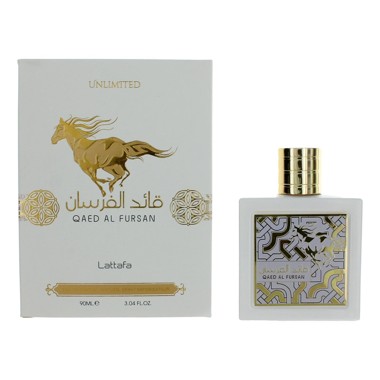 Lattafa Qaed Al Fursan Unlimited perfume Unisex 3.04 Fl Oz 90ml - arabian-perfumes Lattafa Qaed Al Fursan Unlimited perfume Unisex 3.04 Fl Oz 90ml - arabian-perfumes