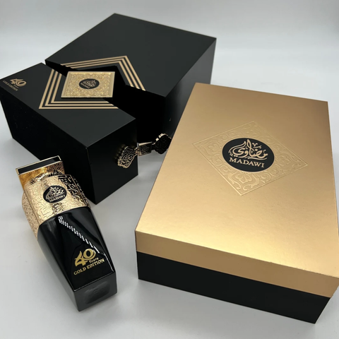 Madawi Gold Edition Unisex EDP- 100 ML (3.4 Oz) By Arabian Oud - arabian-perfumes Madawi Gold Edition Unisex EDP- 100 ML (3.4 Oz) By Arabian Oud - arabian-perfumes