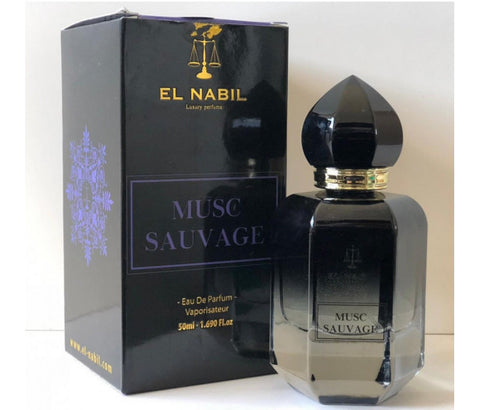 El Nabil Sauvage EDP 65ml: Captivating Fragrance | Peppermint - arabian-perfumes El Nabil Sauvage EDP 65ml: Captivating Fragrance | Peppermint - arabian-perfumes