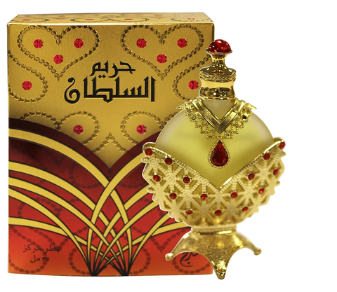 Hareem Al Sultan Gold Perfume Oil - 35 ML By Khadlaj - arabian-perfumes Hareem Al Sultan Gold Perfume Oil - 35 ML By Khadlaj - arabian-perfumes