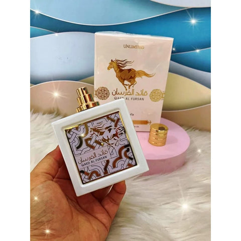 Lattafa Qaed Al Fursan Unlimited perfume Unisex 3.04 Fl Oz 90ml - arabian-perfumes Lattafa Qaed Al Fursan Unlimited perfume Unisex 3.04 Fl Oz 90ml - arabian-perfumes