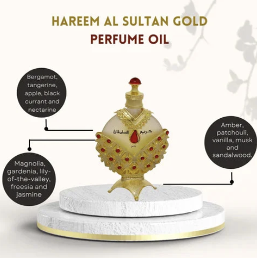 Unveiling the Allure of Hareem Al Sultan Gold Perfume by Khadlaj