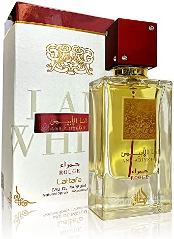 Lattafa Perfumes Ana Abiyedh Rouge Unisex | Pear, Kumquat, Bergamot - arabian-perfumes