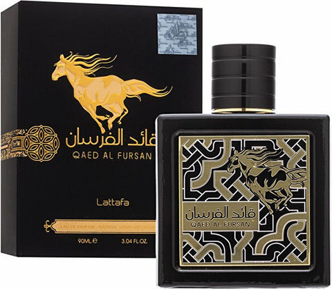 Lattafa Qaed Al Fursan for Unisex Eau de Parfum Spray, 3 Ounce - arabian-perfumes
