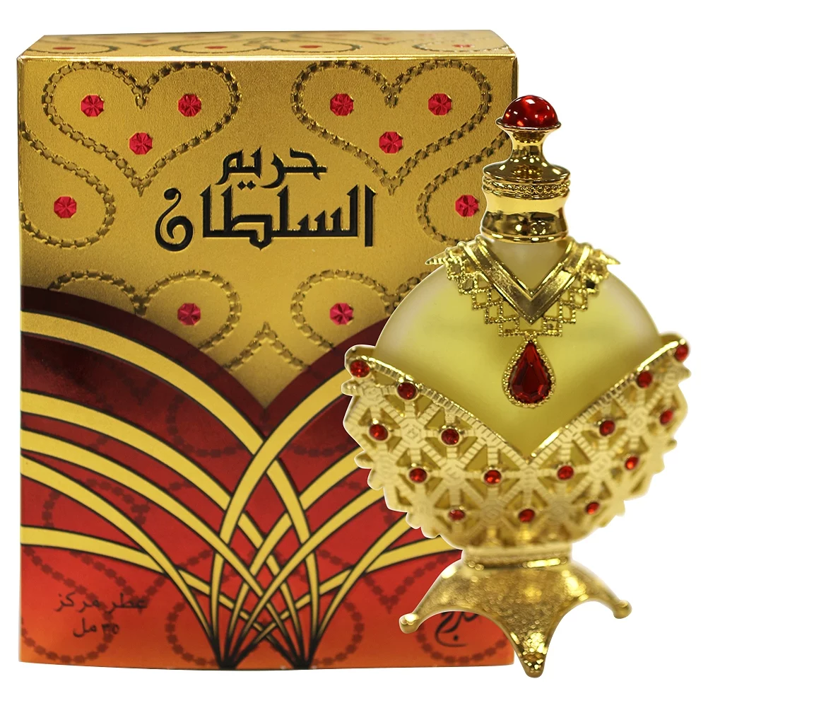 Hareem Al Sultan Gold Perfume Oil - 35 ML By Khadlaj - arabian-perfumes
