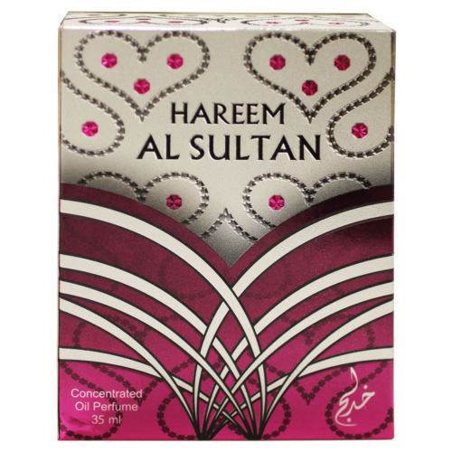 Hareem Al Sultan Silver Perfume Oil - 35 ML - arabian-perfumes